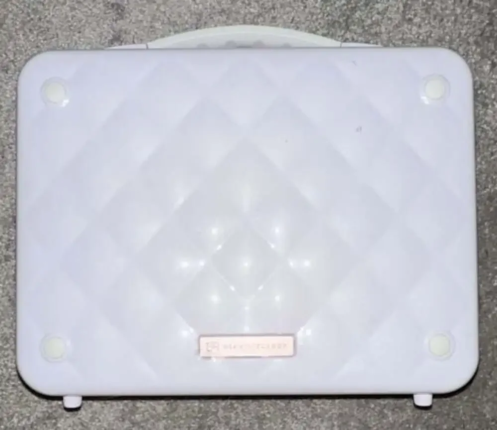 Beautifect Box Portable Lighted Makeup Case in White